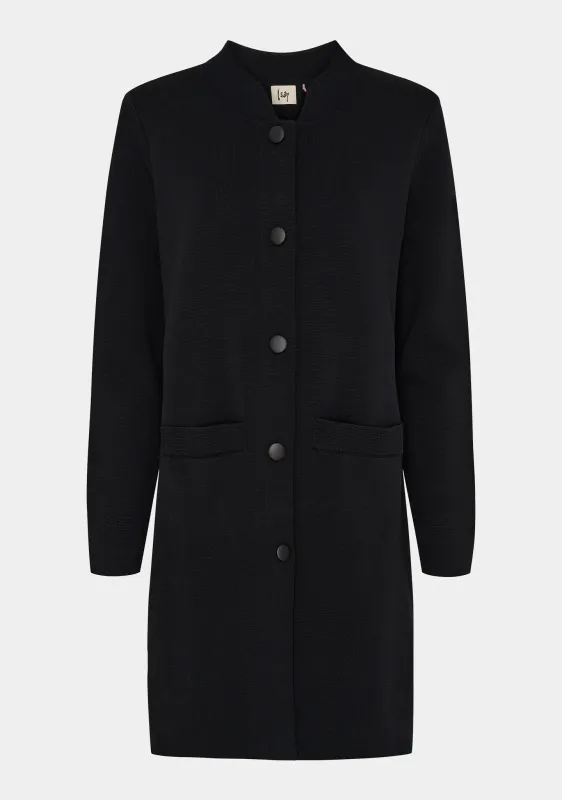 ISAY - Jena A-Shape Cardigan - Black