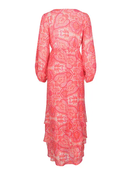 Hovedbilde HAUST - Feminine Long Wrap Dress Paisley