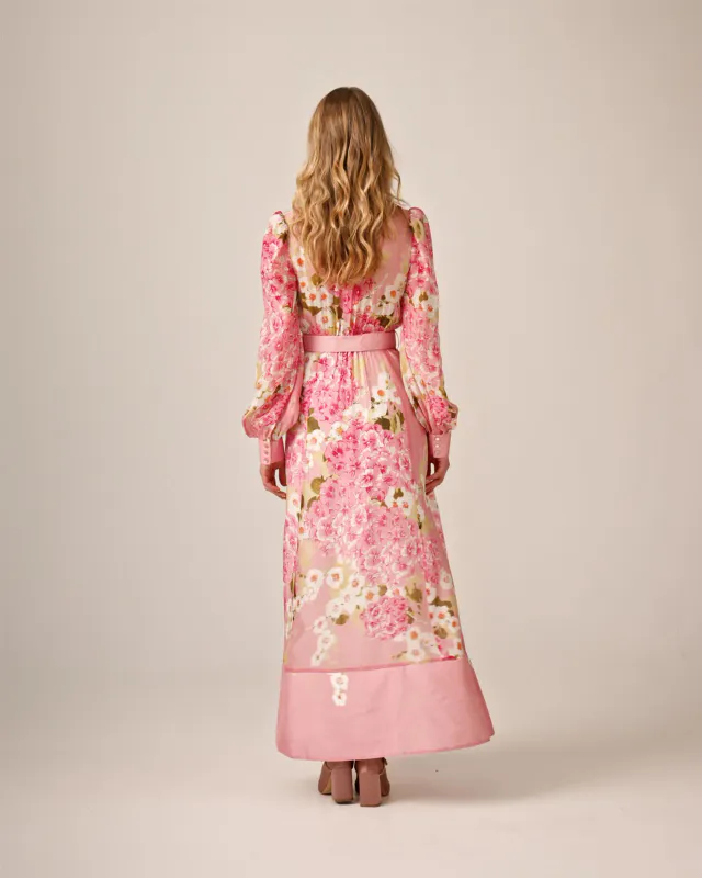 by TiMo - Organza Belt Dress - 259 - Cherry Blossom