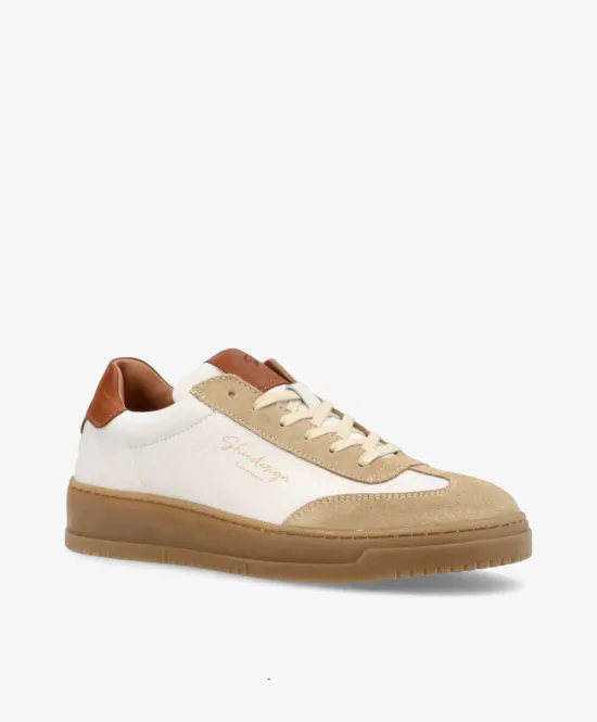 Hovedbilde PRIME PULSE LS - Dame - Hvit-beige skinn-semsket ...