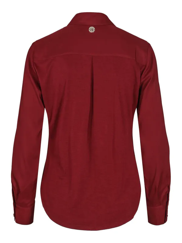 HAUST - EVERYDAY SHIRT BURGUNDER