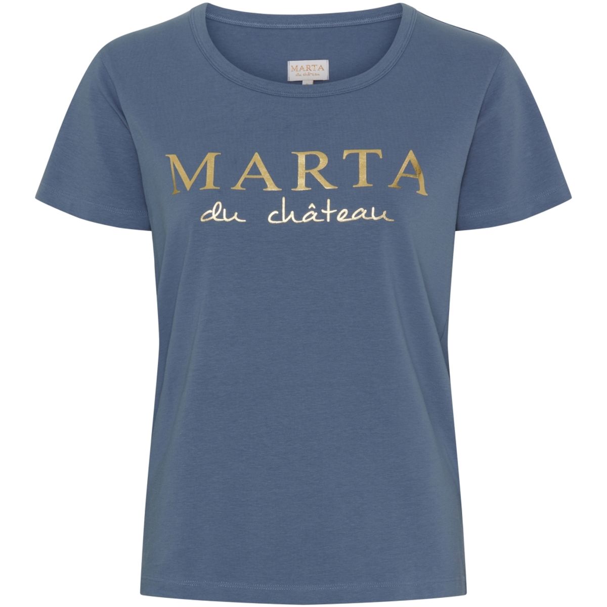 MARTA DU CHATEAU - Jeanette Tee - Denim blå
