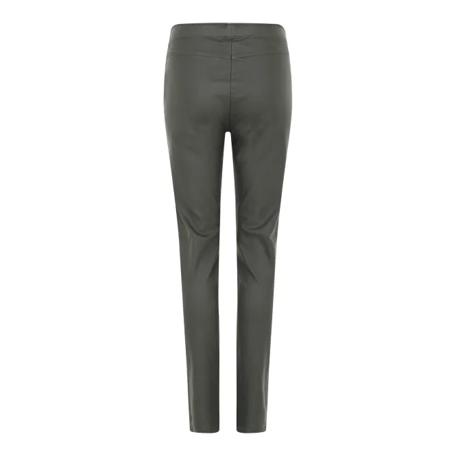 Hovedbilde MAPP JEANS - Aleia Legging Coated - Flaskegrønn