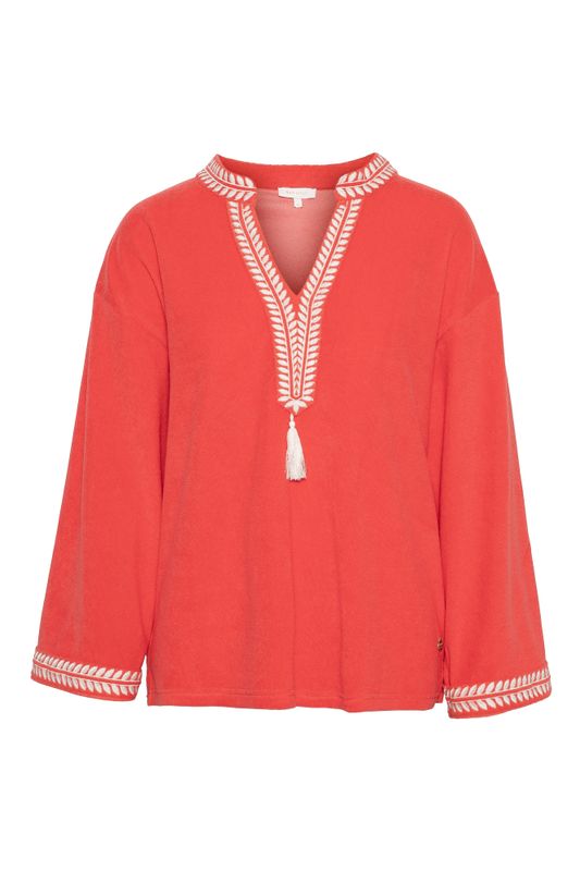 Rah Oslo - Kaftan Topp - Coral 
