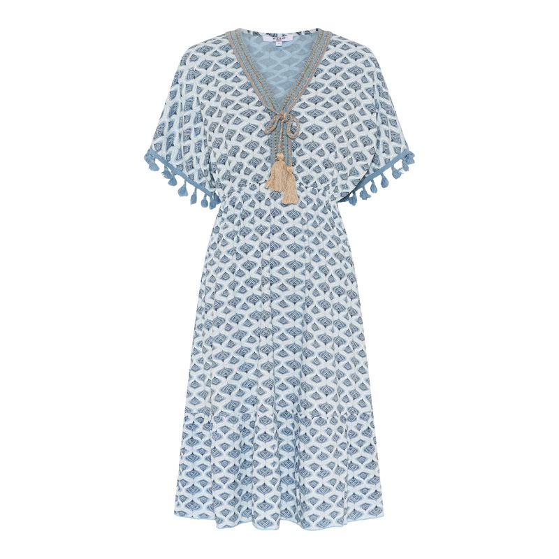 MAPP - MARBELA DRESS - JEANS BLUE 