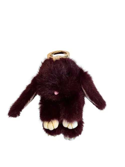 Hovedbilde DARK - BUNNY BAG CHARM - MAROON