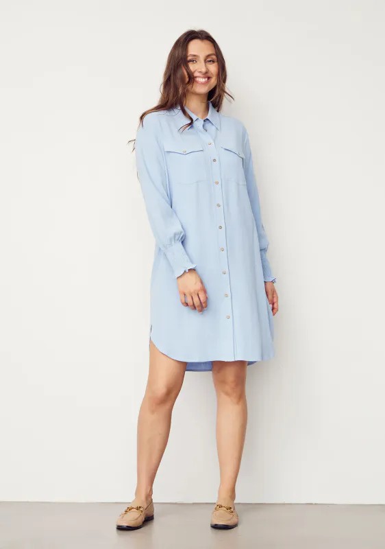 Isay - Pearl Tunic - Light Blue