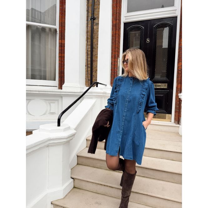 Hovedbilde Rah Oslo -  Denim dress ruffle