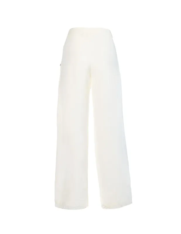 HÉST - Lila Linen Trousers - White Alyssum 