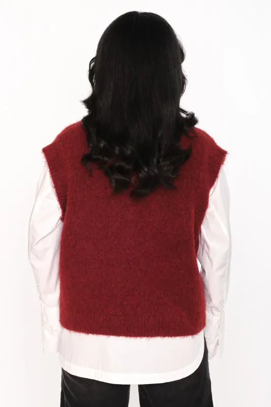 HÉST - PERNILLE VEST - RØD 