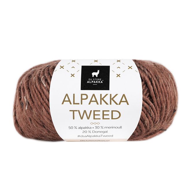 Hovedbilde Alpakka Tweed - 109 Terracotta 