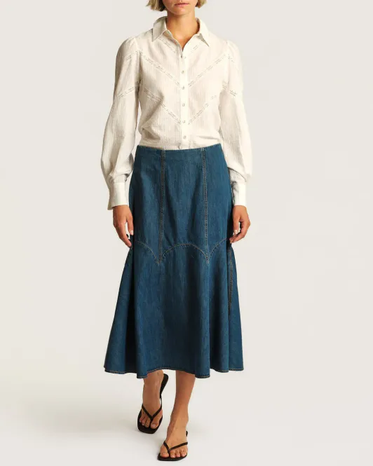 Hovedbilde ByTiMo - Bohemian Shirt - Off white