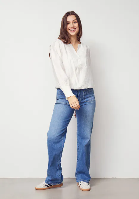 Hovedbilde ISAY - Bologna Wide Jeans - Mid Denim