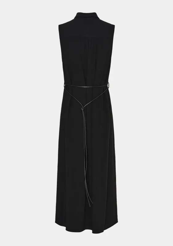 ISAY - Pearl Belt Dress - Black