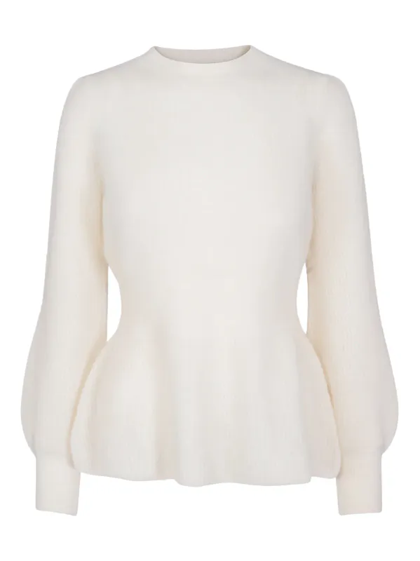 HAUST - FEMININE LUXURY PULLOVER KREM