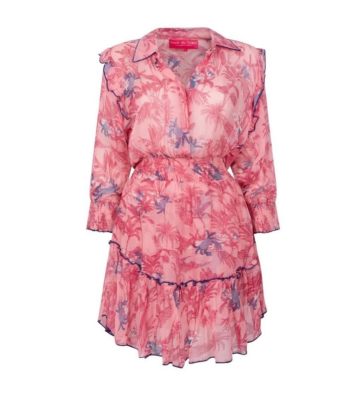PLACE DU SOLEIL - BLUSE 436 - ROSA