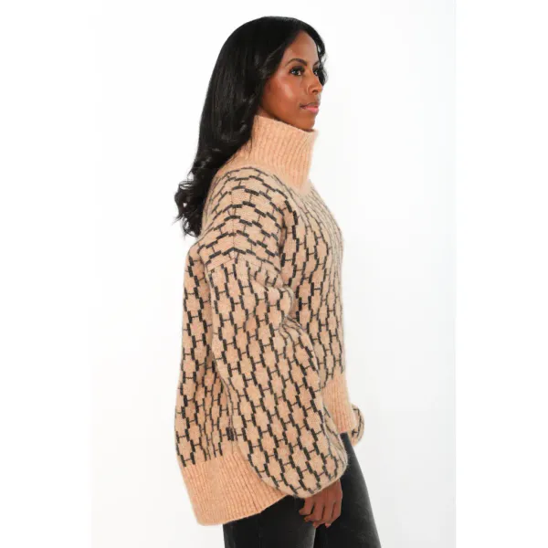 Hovedbilde HÉST - FAM NEW PATTERN - Beige