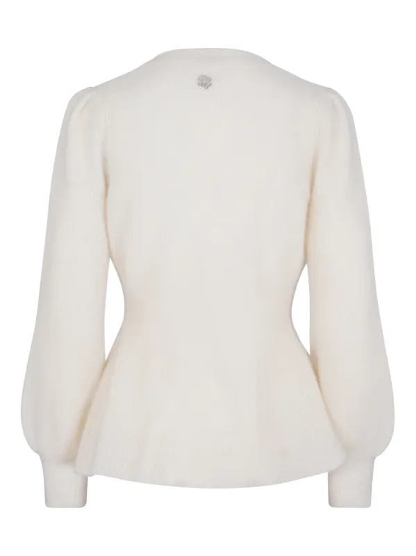HAUST - FEMININE LUXURY PULLOVER KREM