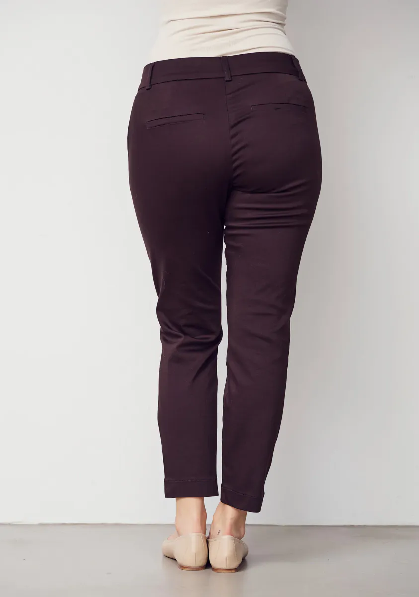 ISAY - CHINO PANT - DARK BROWN