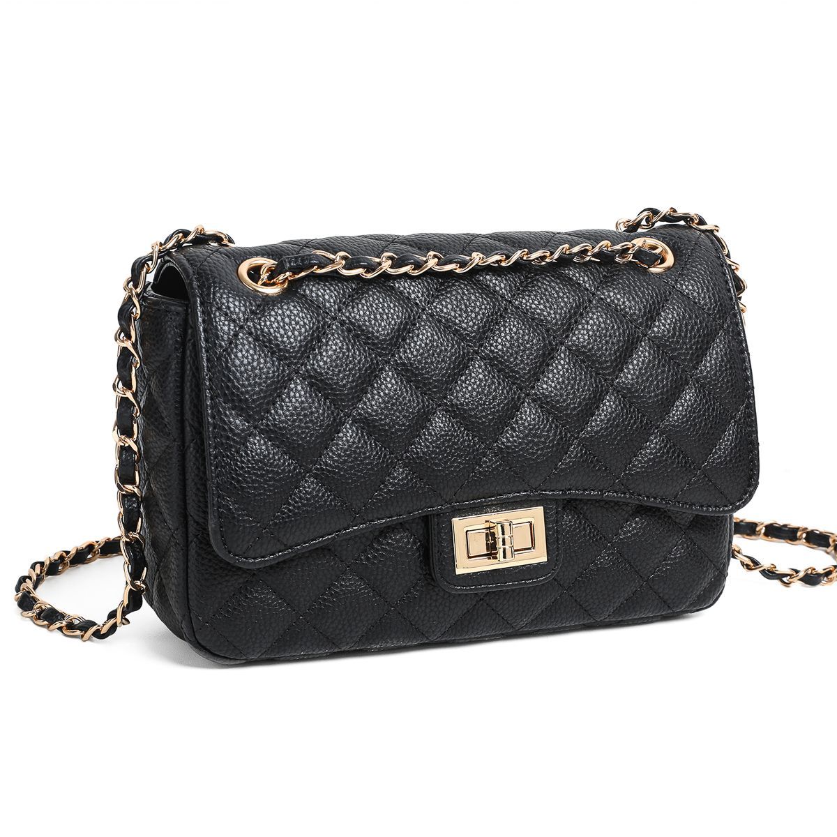 Rosenvinge - DAISY stor clutch sort 
