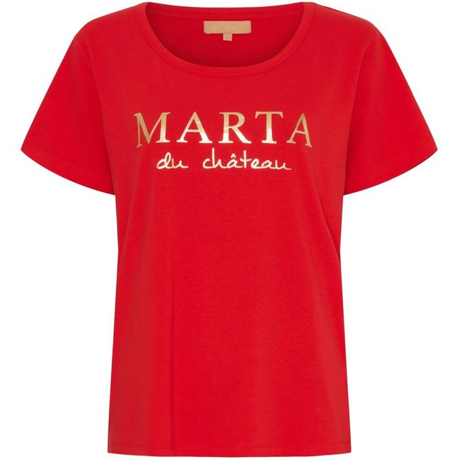 Hovedbilde MARTA DU CHATEAU - Jeanette Tee - Rød