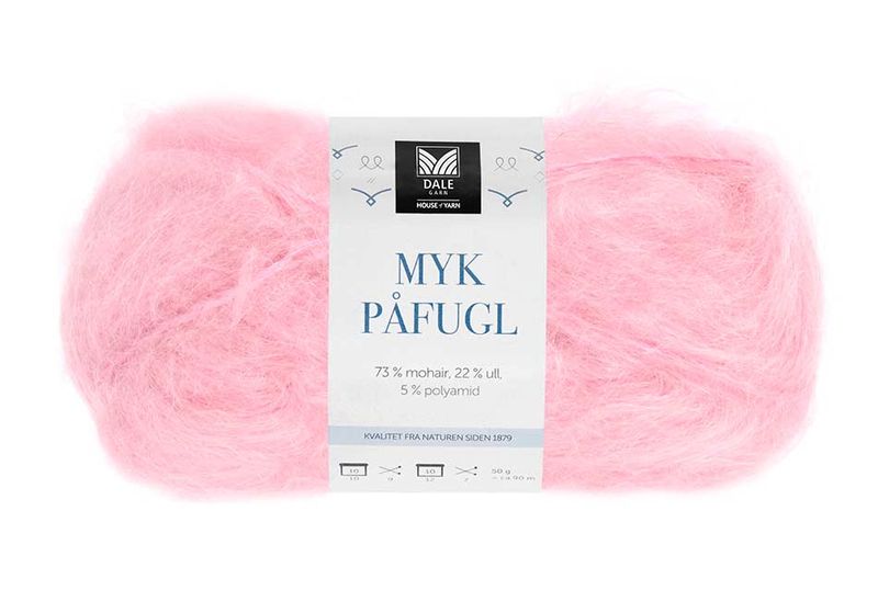 Myk Påfugl - 4612 Rosa